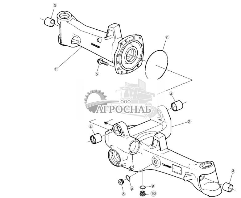МОСТЫ, МОСТ MFWD (МОСТ DANA) - ST305226 386.jpg